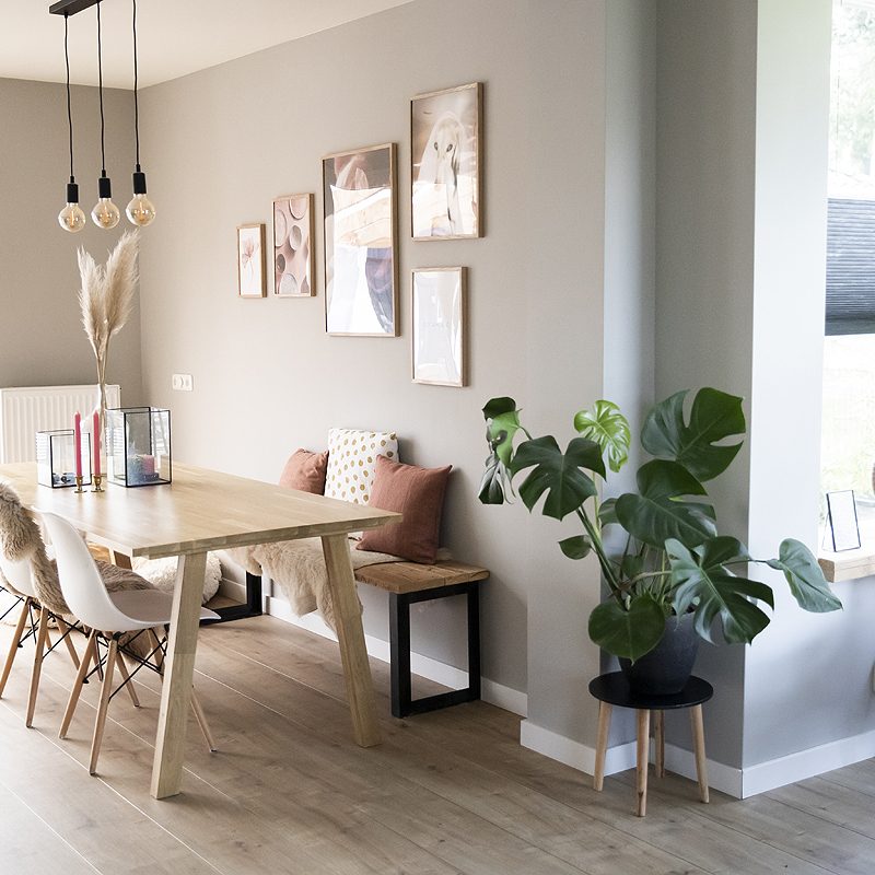 Mega Verbouwing: Voor & na van onze eetkamer!