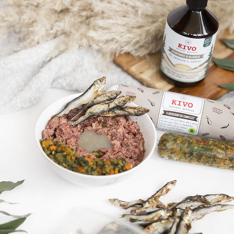 groentemix groenterol groenterolletje groente hond groenten honden vlees KVV vers voer aanvullen kivo van pom bio bokashi diepvries bevroren vers gekookt