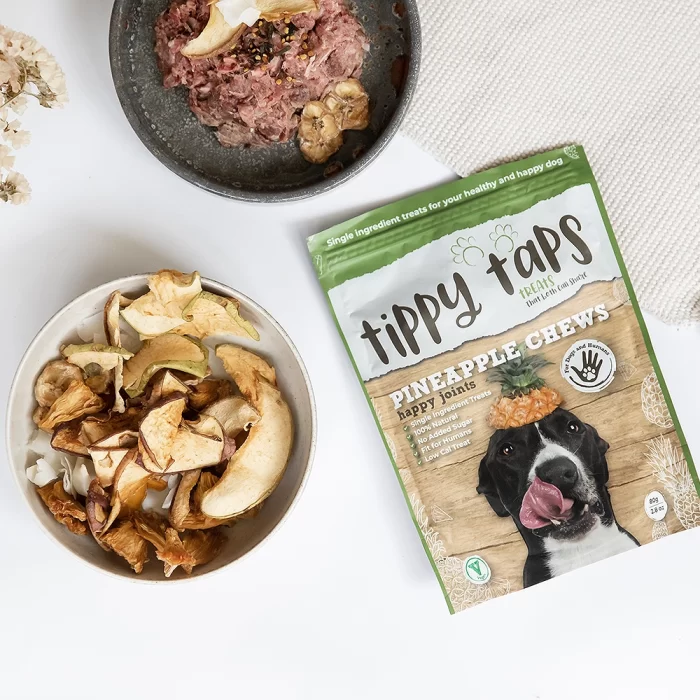 tippytap tippytaps tippy tap ervaring review hondensnack honden snack hond snacks fruit gedroogd fruit vega ydolo